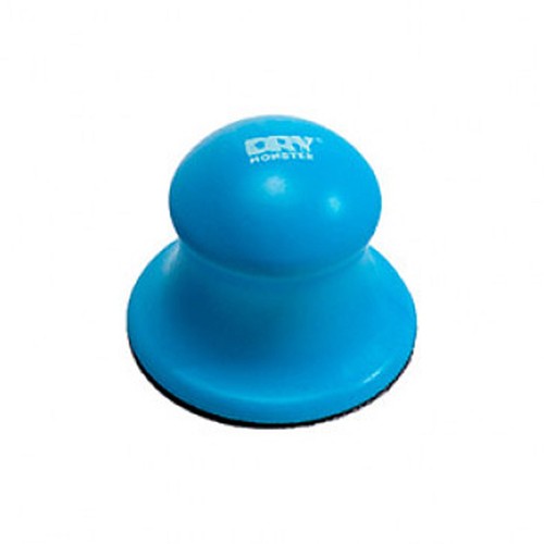 Dry Monster Roundblock - держатель ручной для поролоновых кругов на липучке 76мм, голубой