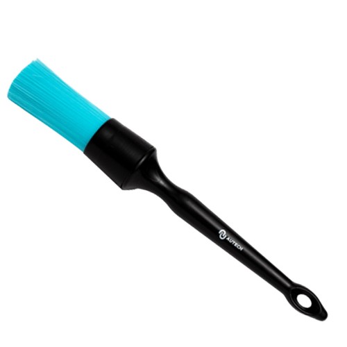 AuTech - кисть с длинным бирюзовым ворсом средней плотности 18мм