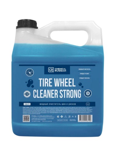 Chemical Russian Tire Wheel Cleaner Strong - мощный очиститель шин и дисков 4л