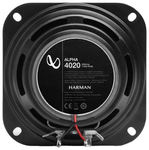 Infinity Alpha 4020 2-х полосная коаксиальная акустика 10 см (пара)