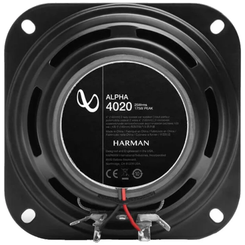 Infinity Alpha 4020 2-х полосная коаксиальная акустика 10 см (пара)