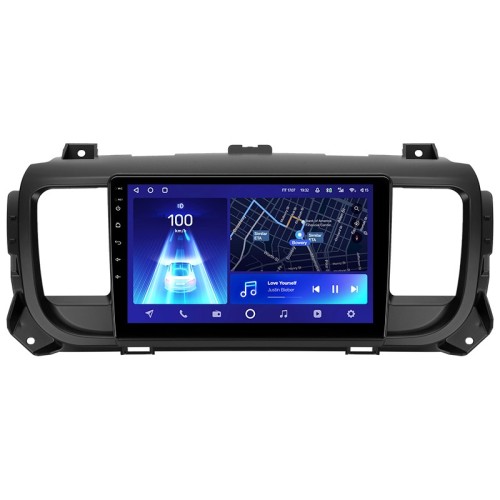 Штатная магнитола Teyes CC3 2K 360° Citroen Jumpy 3, SpaceTourer / Peugeot Traveller 2016-2021 9"