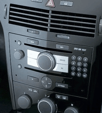 Переходная рамка для установки автомагнитолы Carav 22-1095 OPEL Astra (H) 2004-2010; Antara, Corsa (D) 2006-2015; Zafira (B) 2005-2012 / DAEWOO Winsto