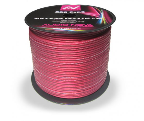 AUDIO NOVA SCC 2x2.5 Акустический кабель 2х2.5 мм² (1 метр)