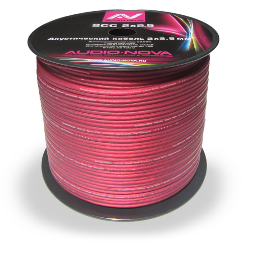 AUDIO NOVA SCC 2x2.5 Акустический кабель 2х2.5 мм² (1 метр)