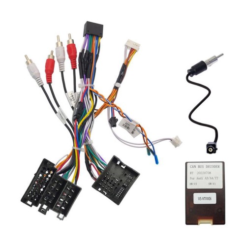 Комплект проводов для установки в Audi TT (основной. CAN) (WS-MTVW06)