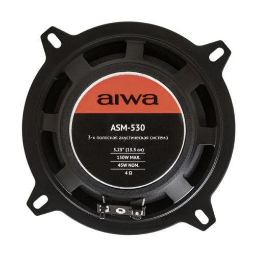 Aiwa ASM-530 3-х полосная коаксиальная акустика 13 см (пара)