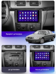 Штатная магнитола Teyes CC3L Volvo S80 1 1998-2006 9"