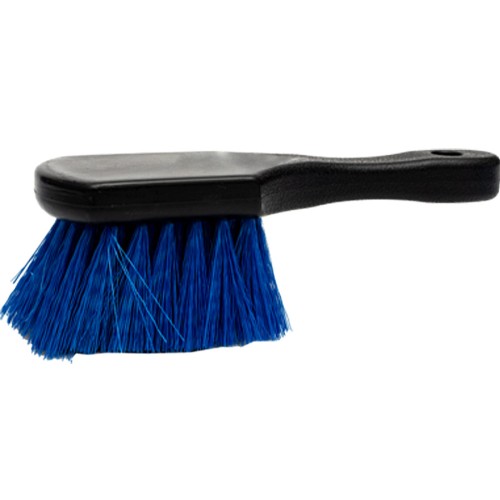 AuTech - универсальная щетка средней мягкости с короткой ручкой, синий ворс