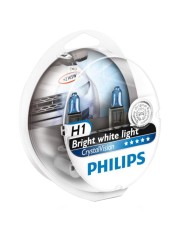 Галогенные лампы Philips H1 Crystal Vision 4300K (пара)