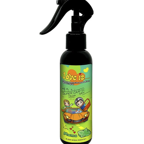Miodore Love Is - ароматизатор-спрей для салона авто мята 130мл
