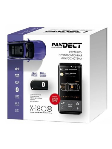 Автосигнализация Pandect X-1800 BT