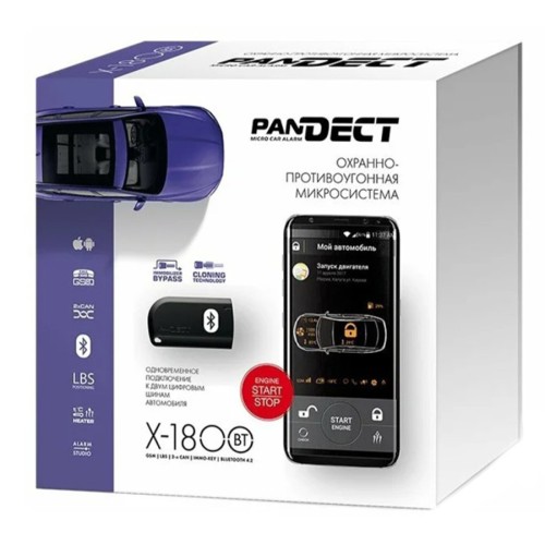 Автосигнализация Pandect X-1800 BT