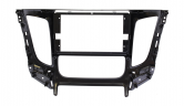 Рамка для установки в Mitsubishi L200 2015 - 2018, Pajero Sport (МКПП) 9"дисплея (авто с климат.)