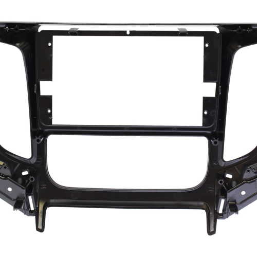 Рамка для установки в Mitsubishi L200 2015 - 2018, Pajero Sport (МКПП) 9"дисплея (авто с климат.)