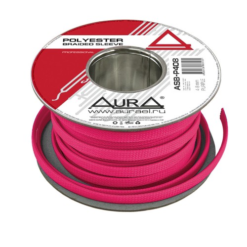 Полиэстеровый рукав AuRa ASB-408 розовый (1 метр)