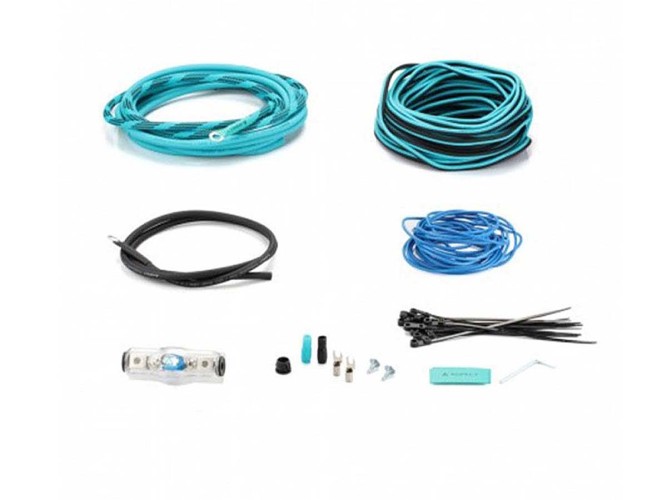 Комплект проводов Aspect для усилителя, бескислородная медь (OFC) 8AWG без RCA