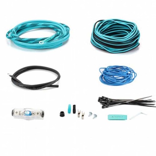 Комплект проводов Aspect для усилителя, бескислородная медь (OFC) 8AWG без RCA