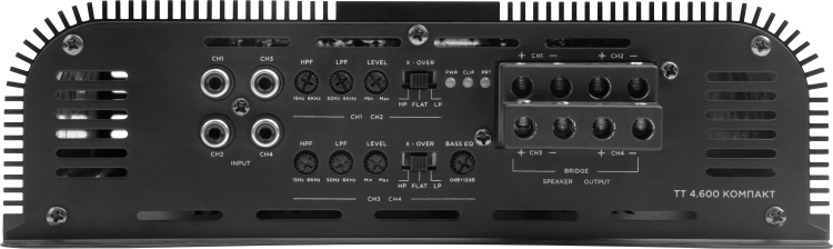 4-х канальный усилитель Ural ТТ 4.600 КОМПАКТ