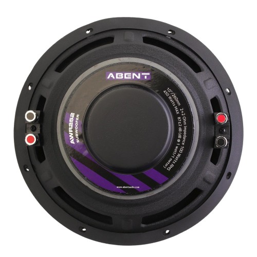 Пассивный сабвуфер ABENT AWR-252 10" /260mm,( Min/RMS/max: 200/450/900Вт, 2+2 Ом,41Hz-500)