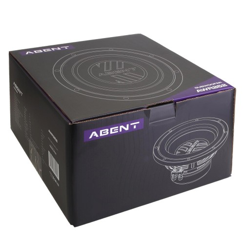 Пассивный сабвуфер ABENT AWR-252 10" /260mm,( Min/RMS/max: 200/450/900Вт, 2+2 Ом,41Hz-500)