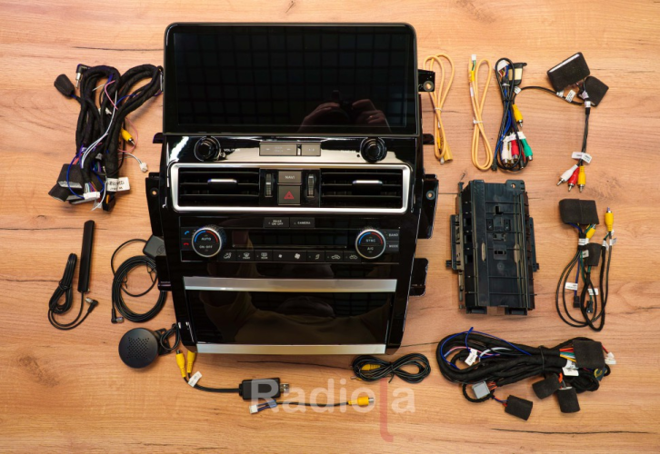 Штатная магнитола Radiola Android 12,3" для Infiniti QX80 и Nissan Patrol 2010-2021 RDL-QX80/Patrol DH+