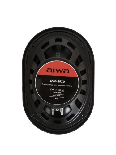 Aiwa ASM-6930 3-х полосная коаксиальная акустика 16*23 см (пара)