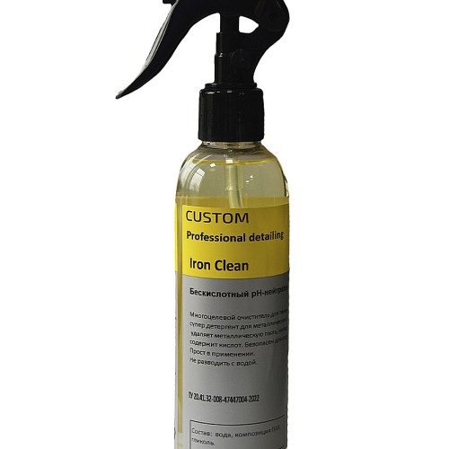 Custom &quot;Iron Clean&quot; - PH-нейтральный очиститель кузова авто 200мл