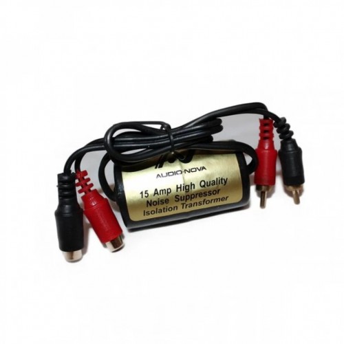 AUDIO NOVA NH240GLI 2-х канальный фильтр для подавления наводок на RCA кабели. Алюминиевый корпус.