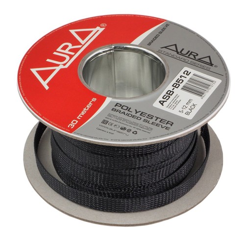 Полиэстеровый рукав AuRa ASB-512 черный (1 метр)