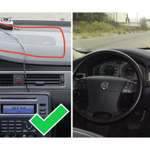 Рамка для установки в Volvo S80 2006-2010 9&quot; дисплея