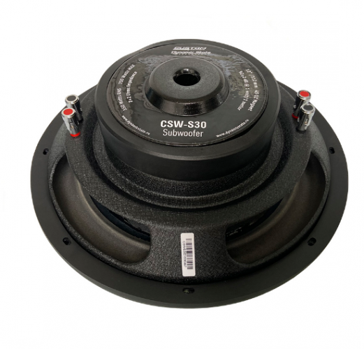 Пассивный автомобильный сабвуферный динамик Dynamic State CUSTOM CSW-S30
