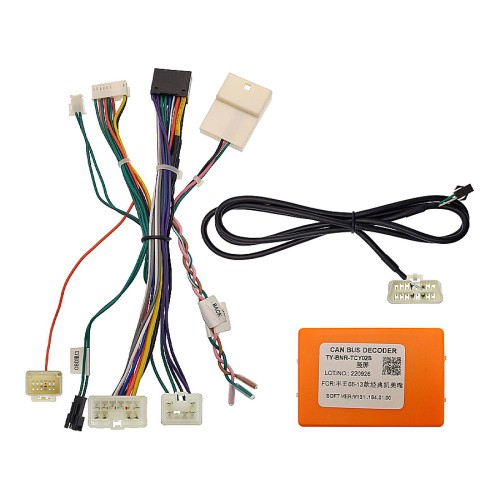 Комплект проводов для установки в Toyota Camry 2008 - 2012 авто с климат контролем