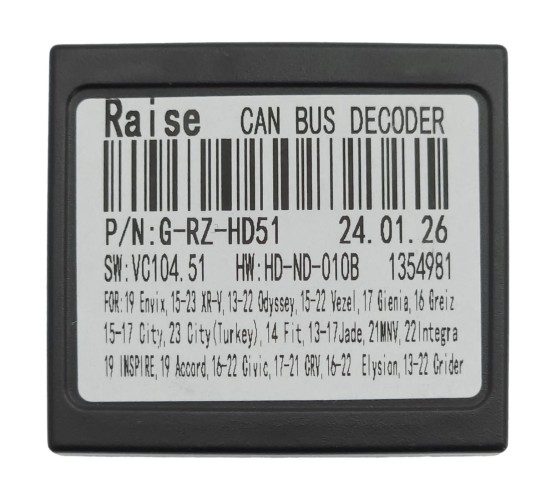 Комплект проводов для установки в Honda Stepwgn 2022+ (правый руль, для авто без 360)