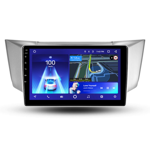 Штатная магнитола Teyes Тиайс CC4L 6+64G Lexus RX330, RX350, RX400H / Toyota Harrier 2003-2009 9"