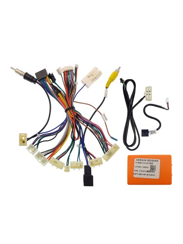 Комплект проводов для установки в Toyota Camry 2012 - 2018 левый руль