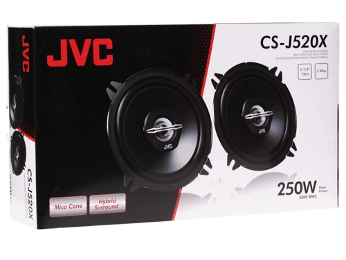 JVC CS-J520X 2-х полосная коаксиальная акустика 13 см (пара)