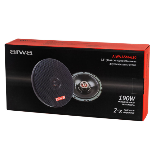Aiwa ASM-620 2-х полосная коаксиальная акустика 16,5 см (пара)