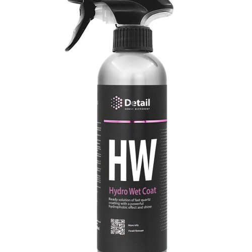 DETAIL "Hydro Wet Coat" - кварцевое покрытие для кузова 500мл