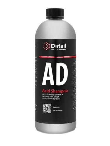 DETAIL "Acid Shampoo" - кислотный шампунь для ручной мойки авто 1л