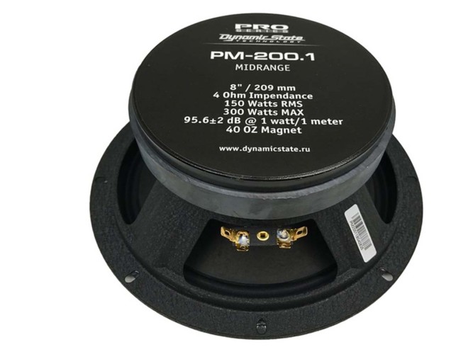 Dynamic State PM-200.1 PRO среднечастотная акустика 8" (20см) (1шт)