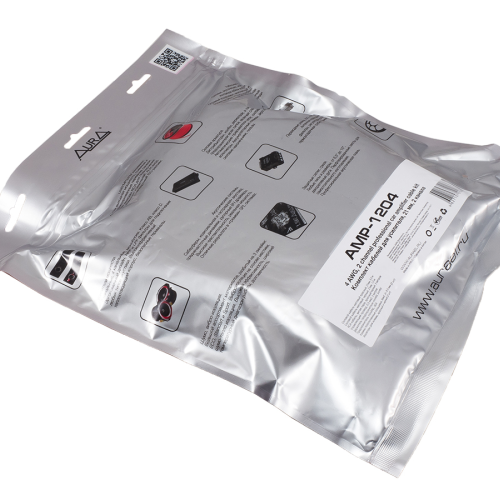 Комплект для подключения 2-х канального усилителя AurA AMP-1204