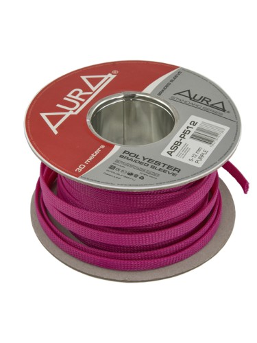 Полиэстеровый рукав AuRa ASB-P512 розовый (1 метр)