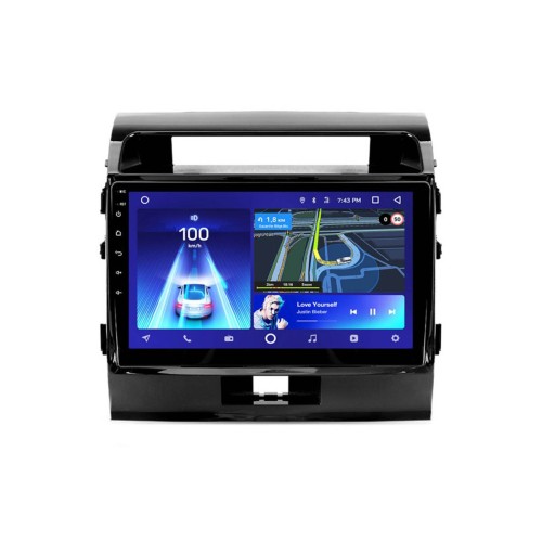 Штатная магнитола Teyes X1 Wi-Fi + 4G Toyota Land Cruiser 11 200 2007-2015 10.2" (F1) (2+32Gb)