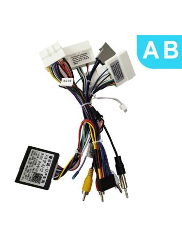 Проводка Teyes в Nissan X-Trail 3 T32 2013-2017 wire or Canbus