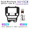 Штатная магнитола Teyes CC3 360° 9" для Ford Mustang 2013+ тип A
