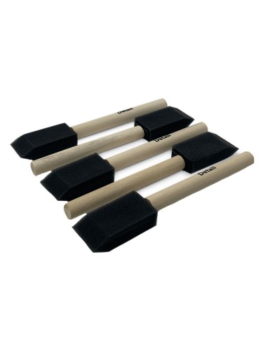 DETAIL - губка-шпатель на деревянной ручке (5шт)