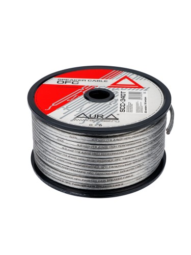 Акустический кабель AuRa SCC-340T 2*4mm (12Ga) 1м