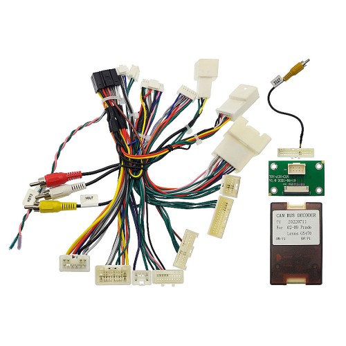 Комплект проводов для установки в Toyota Land Cruiser Prado 2002 - 2009 (для любой комплектации авто)