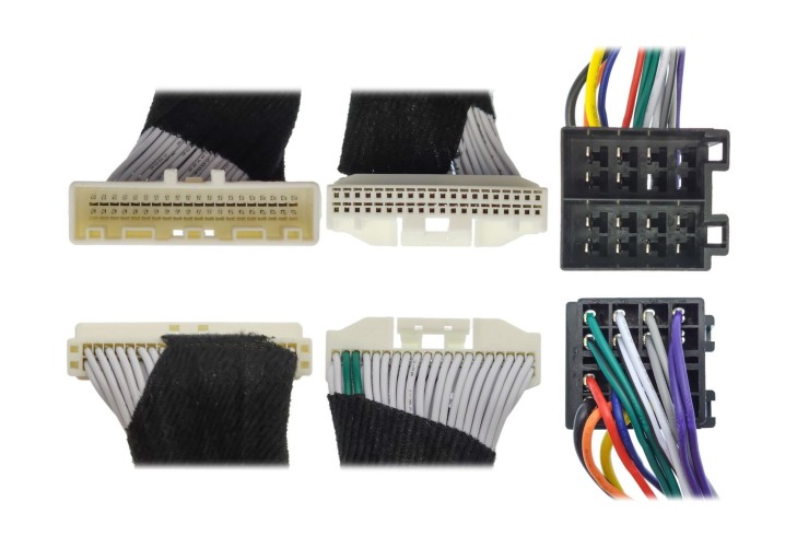 Комплект проводов для установки в Лада Веста (Vesta NG) 2023+ (для авто без монитора, CAN)